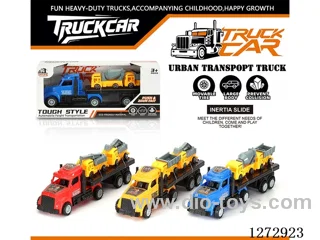 Inertia Tractor + 2 Construction Vehicles