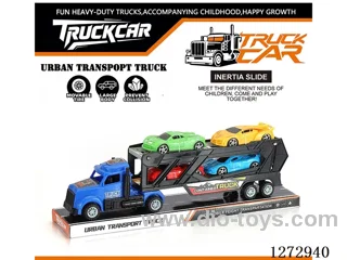 Inertia Tractor + 4 Sports Cars