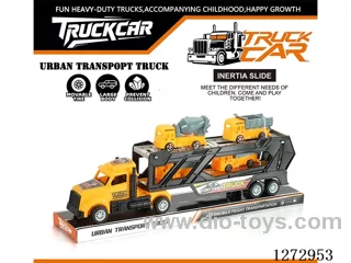 Inertia Tractor + 4 Construction Vehicles