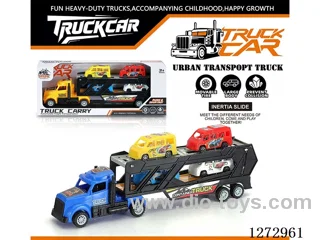 Inertia Tractor + 4 Vans