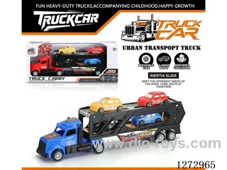 Inertia Tractor + 4 City Cars