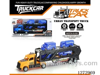 Inertia Tractor + 4 City Cars