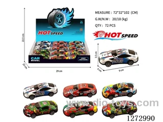 pull back alloy car 12PCS