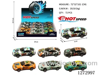 pull back alloy car 12PCS