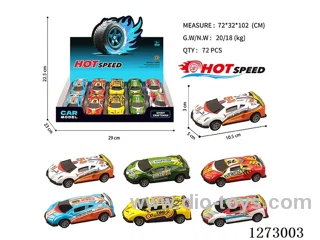pull back alloy car 10PCS