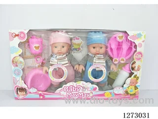 24CM doll set with 6 IC