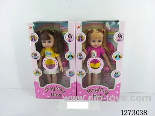 30CM full-vinyl doll set with English song