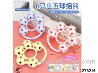 6pcs rattle