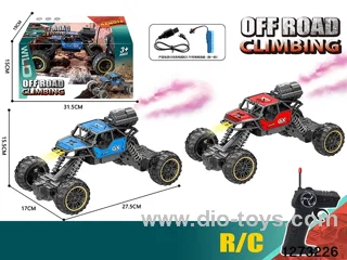 27Mhz 1:16 rc spray climbing car，include battery