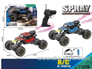 27Mhz 1:12 rc spray climbing car，include battery