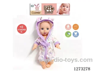 14-inch Hollow Doll with 4-Voice IC