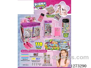 DIY Bead Sticker Bracelet - 110 Stickers