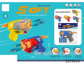 3-Hole Manual Soft-Bullet Gun