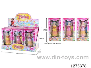 7-Inch Barbie Flower Fairy Doll 15PCS