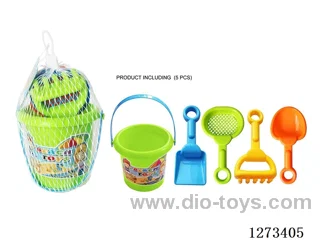 5PCS Round Beach Bucket Set