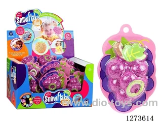 Snowflake Clay Fruit Flavor (Ultra-Fine Granules)24PCS