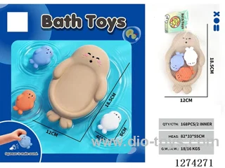 Vinyl BB Whistle Toy Set 4PCS