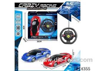 4ch rc car with light not included battery 2 colors