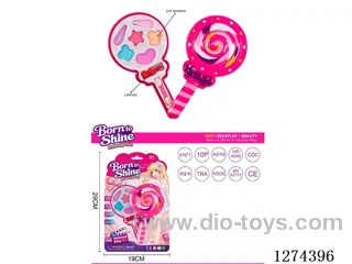 Cosméticos de piruleta de tapa giratoria