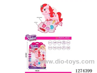 Cosméticos de unicornio de tapa giratoria