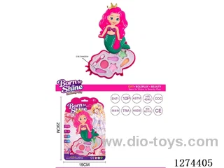 Cosméticos de sirena de tapa giratoria