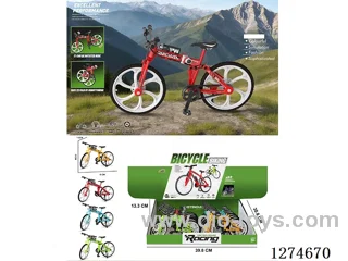 1:8 free wheel Bicycle 12PCS