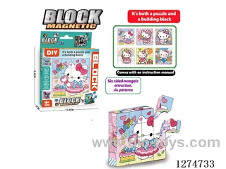 Magnetic Block Puzzles