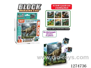 Magnetic Block Puzzles