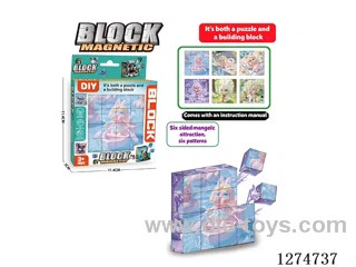 Magnetic Block Puzzles