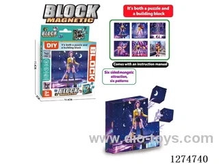 Magnetic Block Puzzles