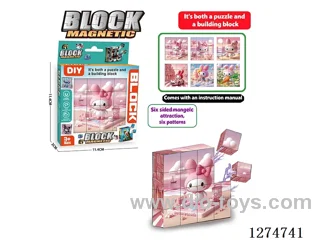 Magnetic Block Puzzles