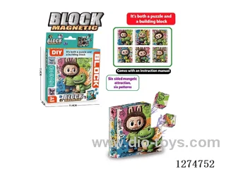Magnetic Block Puzzles