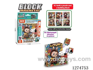 Magnetic Block Puzzles