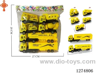 6PCS free wheel toys 2 mixed