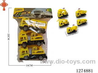 3PCS free wheel toys