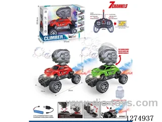 27MHz 7ch 1:16 rc car with light/bubble/spray included battery