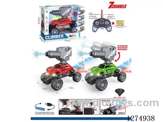27MHz 7ch 1:16 rc car with light/spray included battery