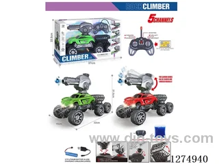 27MHz 5ch 1:16 rc car with light/water bullet included battery