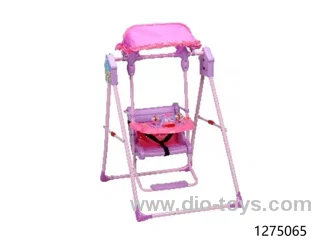 Baby Swing with music/light and safety harness