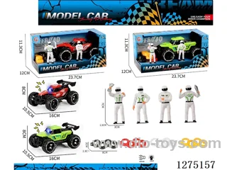 Inertia car W L/M + Racer + Tires included AG10*3