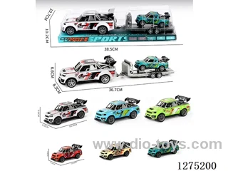 inertia car + pull back car