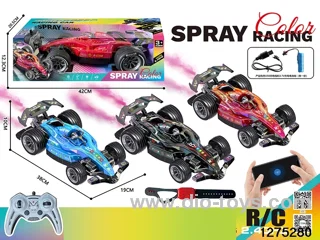 1:10 rc spray racing car，include battery