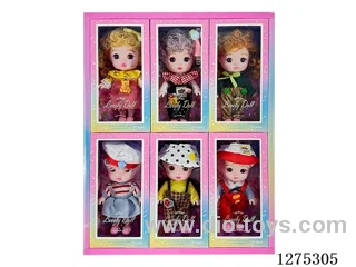 6 inch doll 6PCS
