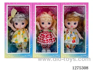 8 inch doll 3 mixed