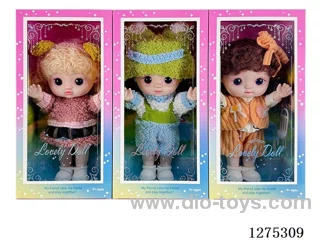 8 inch doll 3 mixed