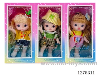 8 inch doll 3 mixed