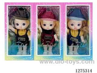 8 inch doll 3 mixed