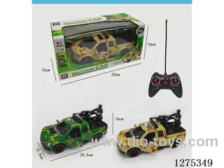 1:16 5ch rc car with light not included battery 2 colors