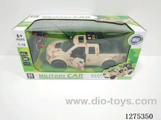 1:16 5ch rc car with light not included battery 2 colors