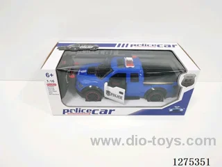1:16 5ch rc car with light not included battery 2 colors